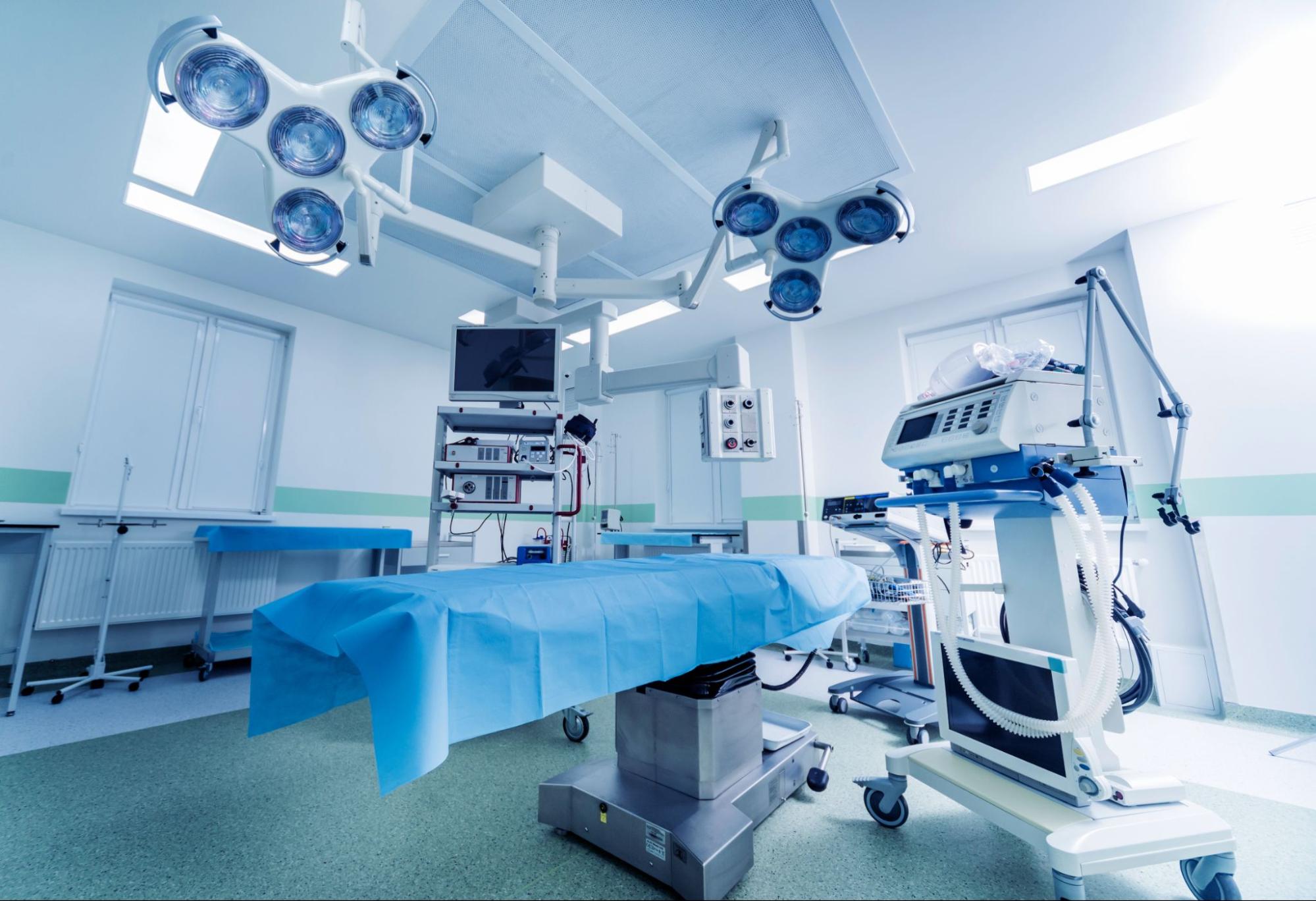 Dr. Sen in the operating theatre